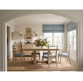 Haven Sun Oak 102" Extendable Rectangular Dining Table
