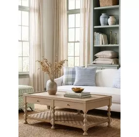 Haven Sun Oak Rectangular Cocktail Table