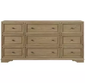 Magnolia Cashew 9 Drawer Dresser