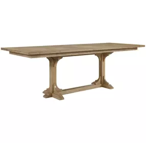 Magnolia Cashew 114" Extendable Rectangular Counter Height Dining Table