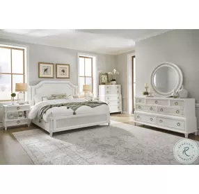 Switchgrass White King Mansion Bed