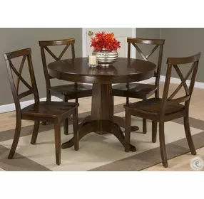 Taylor Cherry X Back Dining Chair Set of 2