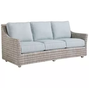 Seabrook Blue Outdoor Conversation Set