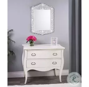 Vivienne Gray Bone Inlay Wall Mirror