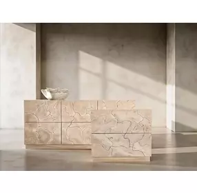 Calavaras Bleached Teak Nightstand