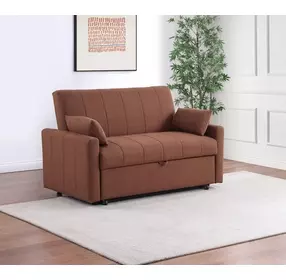 Portland Copper Boucle Sleeper 60" Sofa Bed
