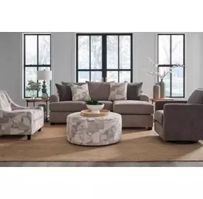 Kittery Pewter Gray 96"Sofa