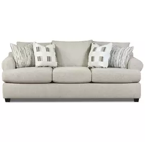 Premier Taupe Performance Fabric 96" Sofa