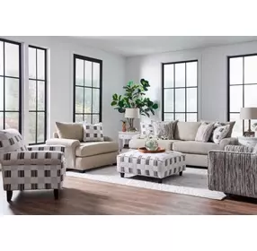 Premier Taupe Performance Fabric 97" Sofa