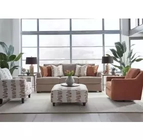 Maclean Taupe 93" Sofa