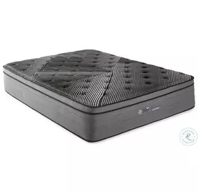 Montlake Black Cool Euro Top Foam Hybrid 15" Queen Mattress