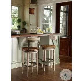 Twilight Bay Natural Dalton Swivel Bar Stool