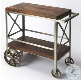 Merrill Industrial Chic Bar Cart