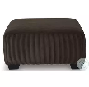 Landsings Chocolate Oversized Accent Ottoman