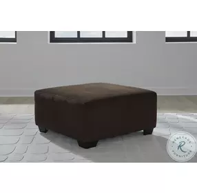 Landsings Chocolate Oversized Accent Ottoman