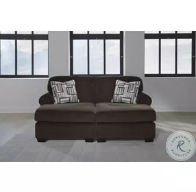 Landsings Chocolate 2 Piece Super Chaise