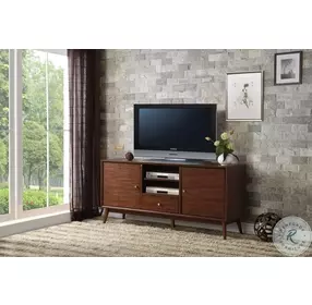 Frolic Brown TV Stand