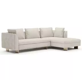Altura Oatmeal 2 Piece Modular RAF Chaise Sectional