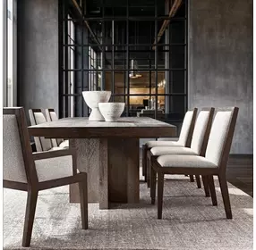 Outline Cream Performance Fabric and Cassel Wooden Frame Side Chair