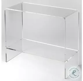 Crystal Clear Acrylic Console Table