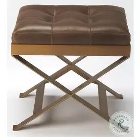 Rodrigo Leather Stool