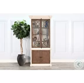 Majestic Manor White 6 Shelf Pier
