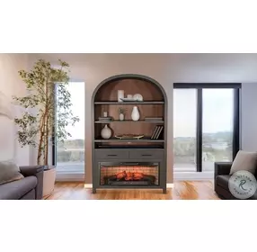 Arden Hearth Gray 52" Electric Fireplace Media