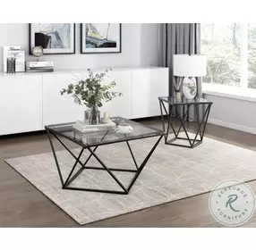 Luca Black End Table