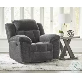 Frohn Graphite Rocker Recliner