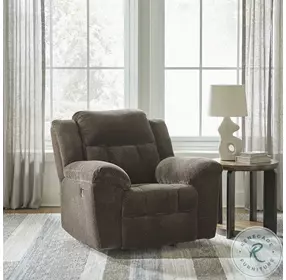 Frohn Chocolate Rocker Recliner