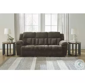 Frohn Chocolate Reclining Sofa