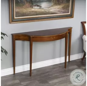 Cherry Chester Olive Ash Burl Console Table