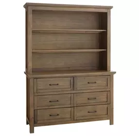 Westfield Harvest Brown 6 Drawer Dresser