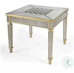 Celeste Silver Game Table
