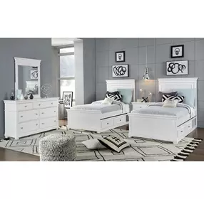 Canterbury 2.0 Natural White 7 Drawer Dresser