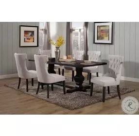 Manchester Light Gray Side Chair Set Of 2