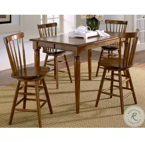 Creations II Tobacco 30" Copenhagen Swivel Bar Stool