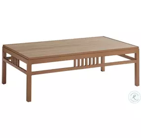 St Tropez Natural Teak Outdoor Rectangular Occasional Table Set