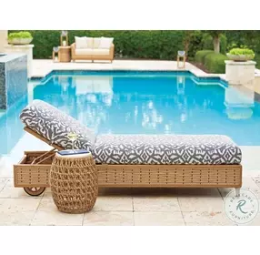 Los Altos Valley View Natural Mactan Stone And Rich Aged Patina Outdoor Round Small Side Table