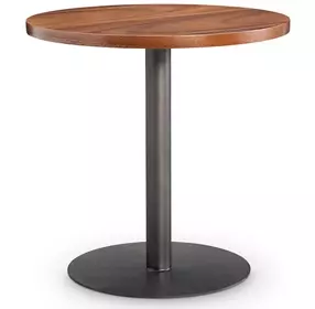 Brasea Lume and Tungsten Round Side Table