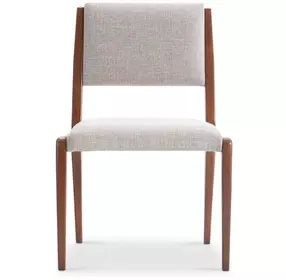 Brasea Beige Performance Fabric Upholstered Side Chair