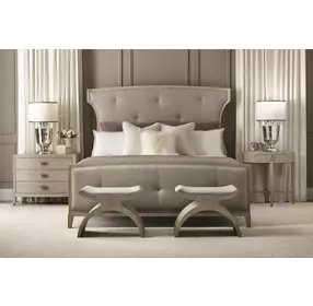 East Hampton Grey Bench