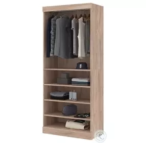 Pur Rustic Brown 36" Closet Organizer