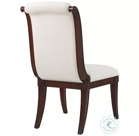 Gabrielle's Dark Chatham Upholstered Side Chair