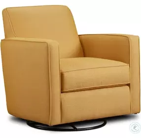 The Citrine Gold Mine Swivel Glider Chair