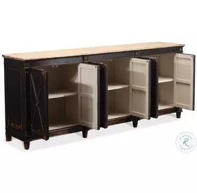 Marksman Black Sideboard