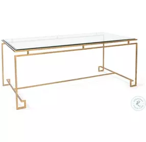 Parallel Lines Gold Occasional Table Set