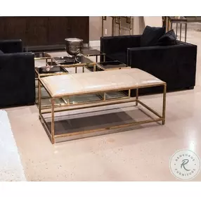 Montvale Beige Cocktail Table