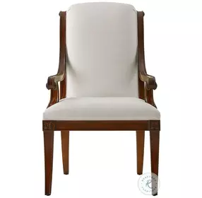 Gabrielle's Dark Chatham Upholstered Arm Chair