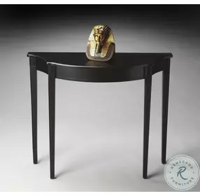 Chester Masterpiece Black Licorice Console Table